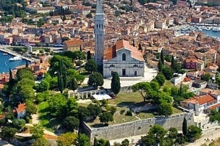 Verkenning van de Istrische kust Poreč Rovinj Lim fjord en Vrsar