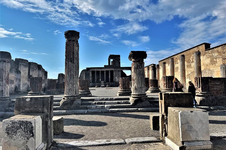 Pompeji guidet tur fra Napoli med skip-the-line entré