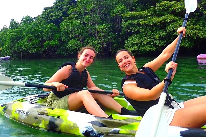 SUP ou canoë dans la mangrove d'Ishigaki + plongée avec tuba dans la Grotte Bleue