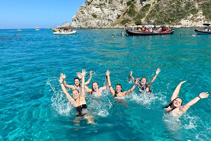 Costa Degli Dei-tur från Tropea till Capo Vaticano med aperitif