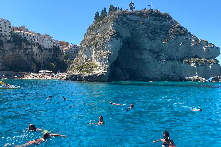 Costa Degli Dei-tur från Tropea till Capo Vaticano med aperitif
