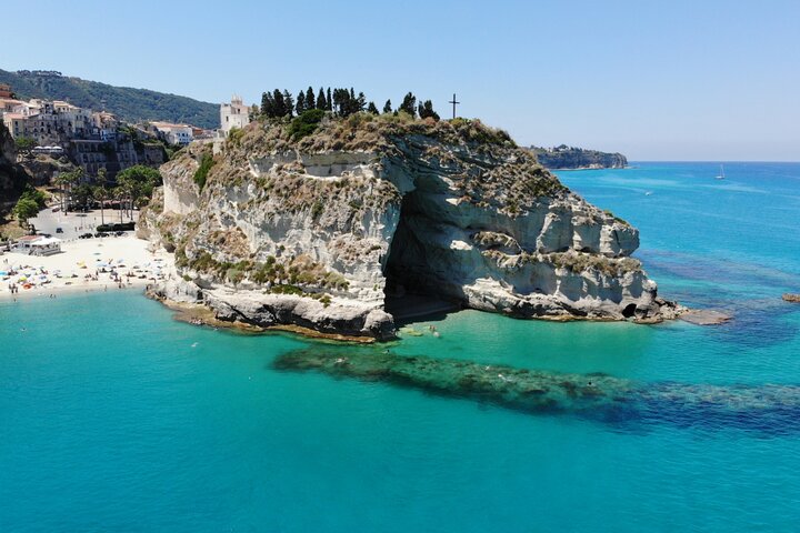 Costa Degli Dei-tur från Tropea till Capo Vaticano med aperitif