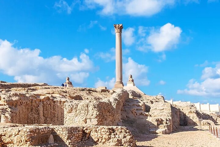 Dagtocht naar Alexandrië vanuit Gizeh en Caïro door Pharaohs Tours
