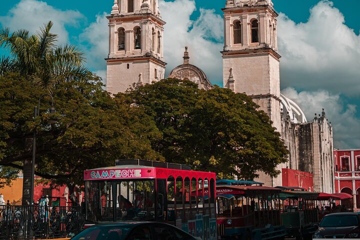 Rundtur i den muromgärdade staden Campeche + San Miguel-fortet