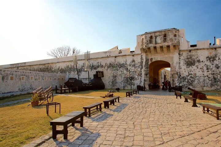 Rundtur i den muromgärdade staden Campeche + San Miguel-fortet