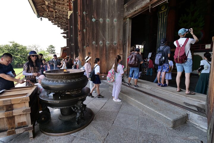 Tour a piedi di mezza giornata a Nara (opzione privata disponibile)