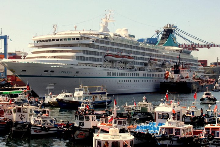 Tour Valparaíso Viña del Mar con recogida en crucero