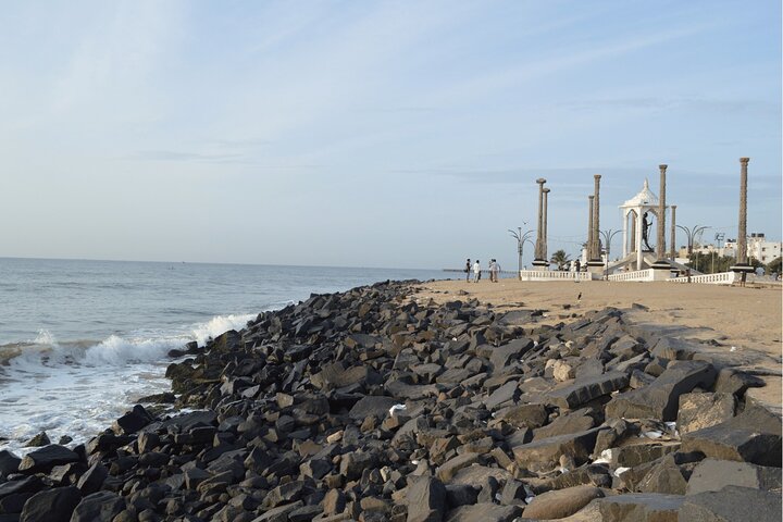 Il meglio del Pondicherry (tour guidato della città di un'intera giornata)