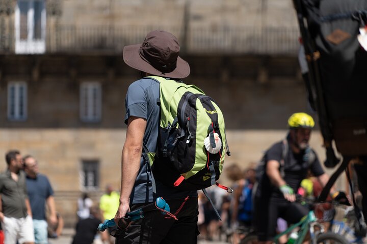 Franske Camino de Santiago fra Sarria til Santiago de Compostela