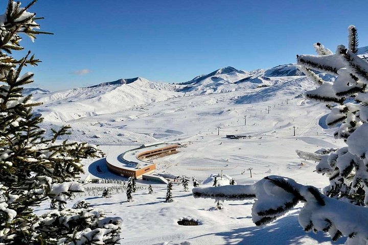 Baku: Guba Shahdag-Candy Cane Mountains Tour/ Entry Included