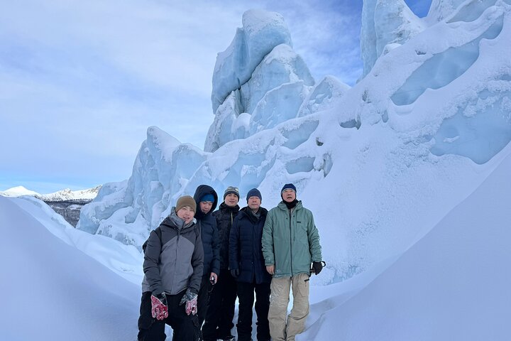 Randonnée guidée sur le glacier Matanuska au départ de Anchorage avec équipement inclus