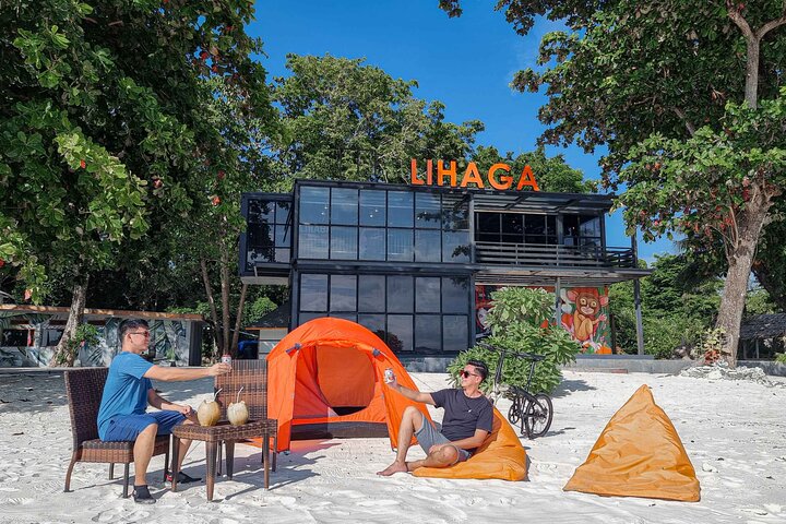 Lihaga Island privat rundtur – vit sand, snorkling och lunch