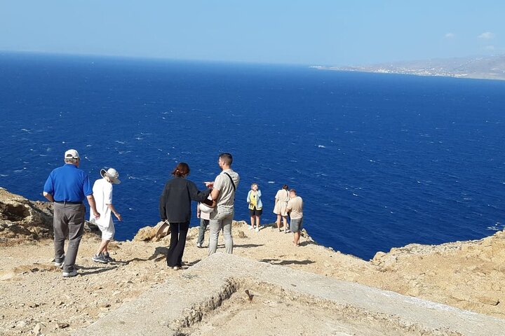 Excursión por la costa de Mykonos con recogida en la terminal de cruceros