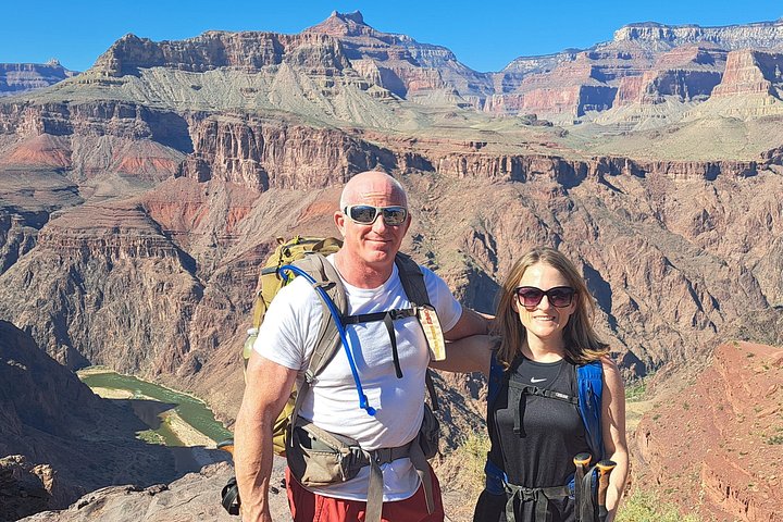 Grand Canyon privat under kanten vandretur fra Flagstaff