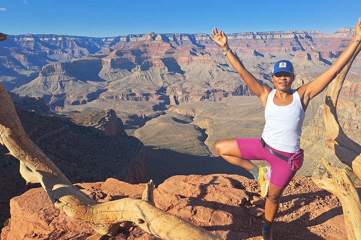 Grand Canyon privat under kanten vandretur fra Flagstaff