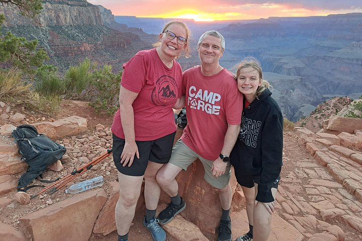 Grand Canyon privat under kanten vandretur fra Flagstaff