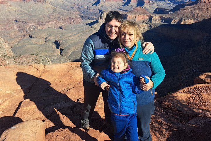 Grand Canyon privat under kanten vandretur fra Flagstaff