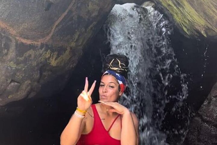 San Juan to El Yunque Rainforest Waterslides and Luquillo Beach