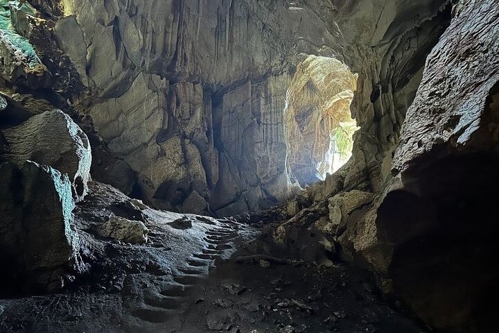 Största Zipline i södra Stillahavsområdet och Cave Exploration Coral Coast