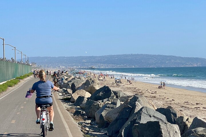 E-Bike LA Beach Tour från Redondo Beach Pier