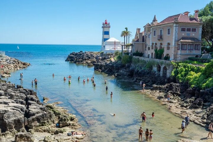 Privat tur Sintra, Pena Palace og Cascais fra Lissabon