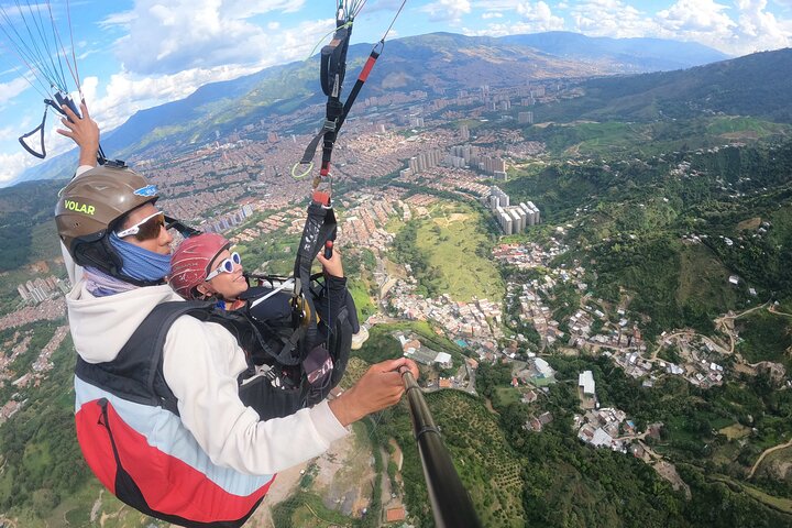 Paragliding-tur i Medellín, flyv og få en fantastisk oplevelse