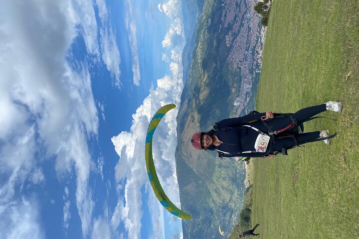 Paragliding-tur i Medellín, flyv og få en fantastisk oplevelse