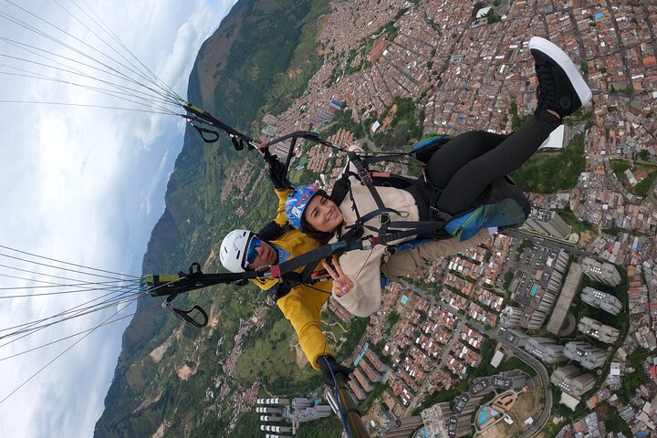 Paragliding-tur i Medellín, flyv og få en fantastisk oplevelse