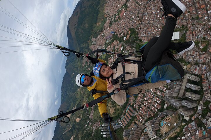 Paragliding-tur i Medellín, flyv og få en fantastisk oplevelse