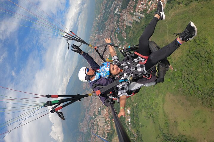 Paragliding-tur i Medellín, flyv og få en fantastisk oplevelse