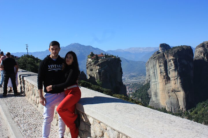 Geführte Ganztagestour zu den Meteora-Felsen und -Klöstern