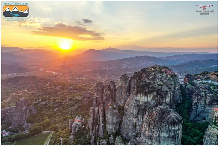 Geführte Ganztagestour zu den Meteora-Felsen und -Klöstern