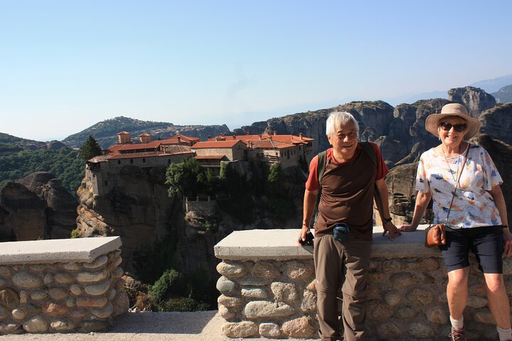 Geführte Ganztagestour zu den Meteora-Felsen und -Klöstern