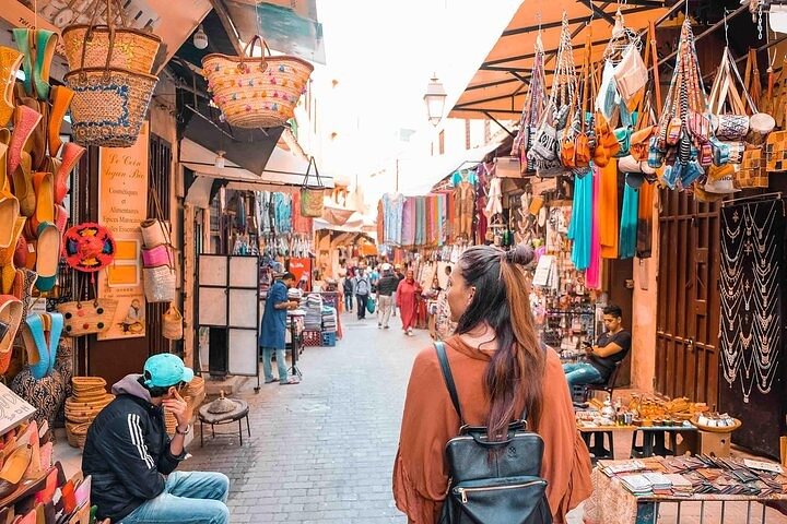Marrakech dagstur fra Agadir guidet helgedagstur