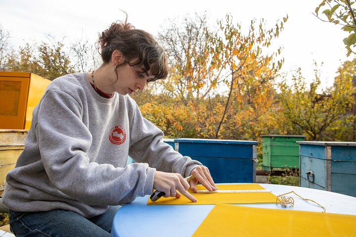 Visite privée d'une ferme de miel et fabrication de bougies en cire d'abeille à Spitak