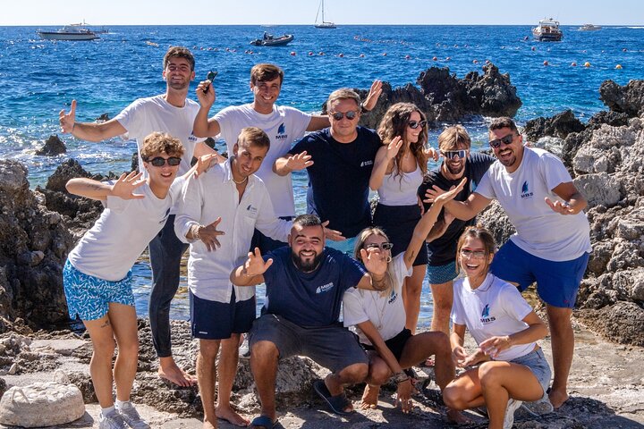 Positano & Amalfikusten Dagstur med båt i liten grupp från Sorrento