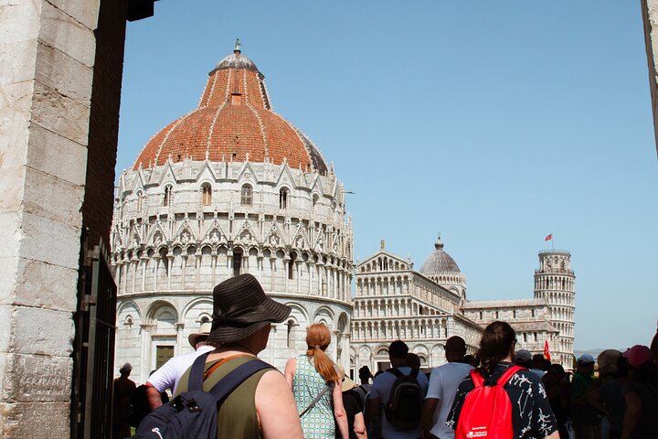 From Livorno to Pisa on your own with optional Leaning Tower Ticket