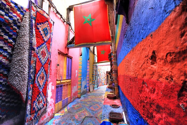 Marrakech dagstur fra Agadir guidet helgedagstur