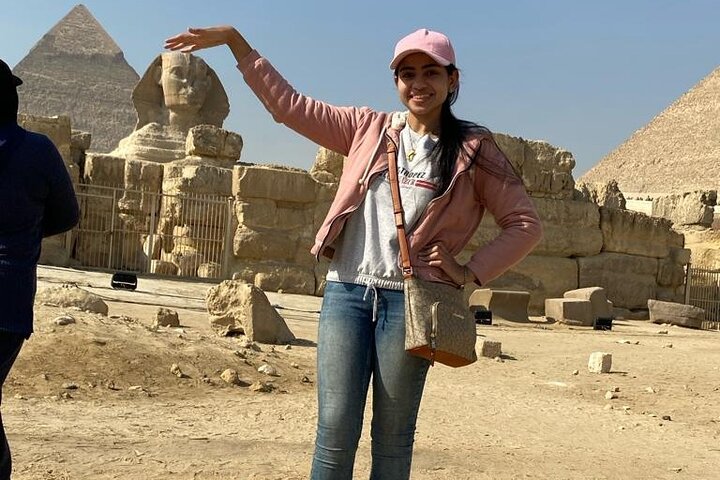 Tour privado a las pirámides de Giza y al Gran Museo desde el puerto de Alejandría