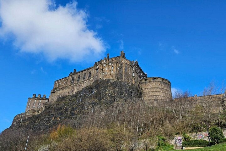 Glasgow: Privat guidad dagstur i Edinburgh i lyxig minibuss