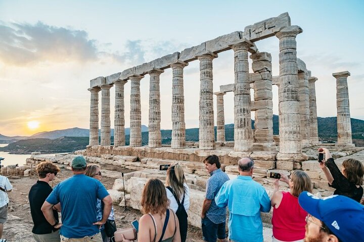 Cabo Sounion e Templo de Poseidon Excursão de meio dia em grupo pequeno saindo de Atenas