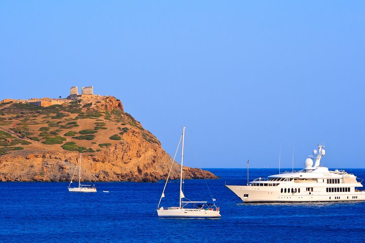Cabo Sounion e Templo de Poseidon Excursão de meio dia em grupo pequeno saindo de Atenas