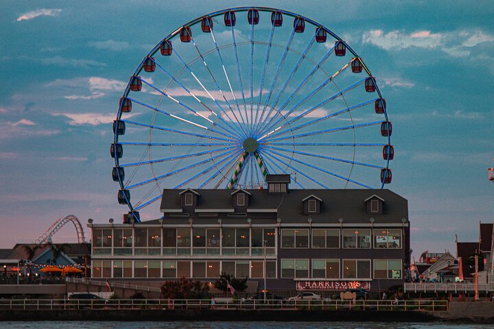 1 Uur Zonsondergang en OC Havencruise in Ocean City MD
