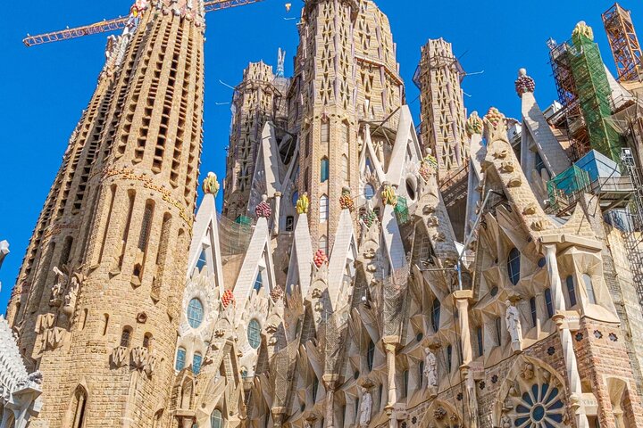 Barcelona: Sagrada Familia Fast Track Tour med Tower Option