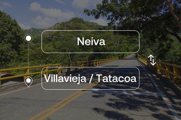 Neiva hacia o desde Villavieja Traslado Privado