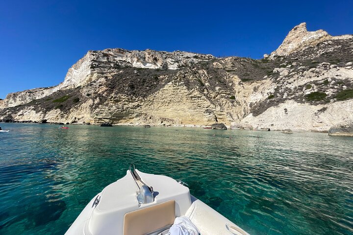Sella del Diavolo båttur: 4 svømmestopp, snorkling, Prosecco