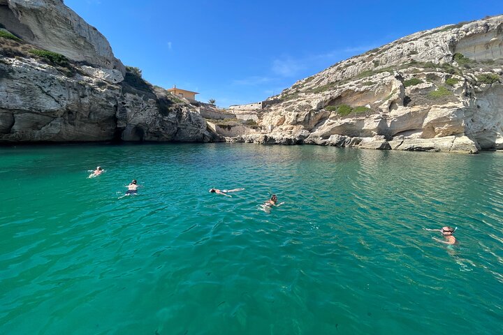 Sella del Diavolo båttur: 4 svømmestopp, snorkling, Prosecco