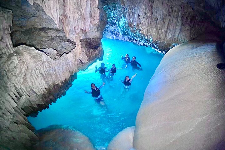 Okinawa Miyako Ganztages-SUP-Kürbishöhle und Kanuabenteuer