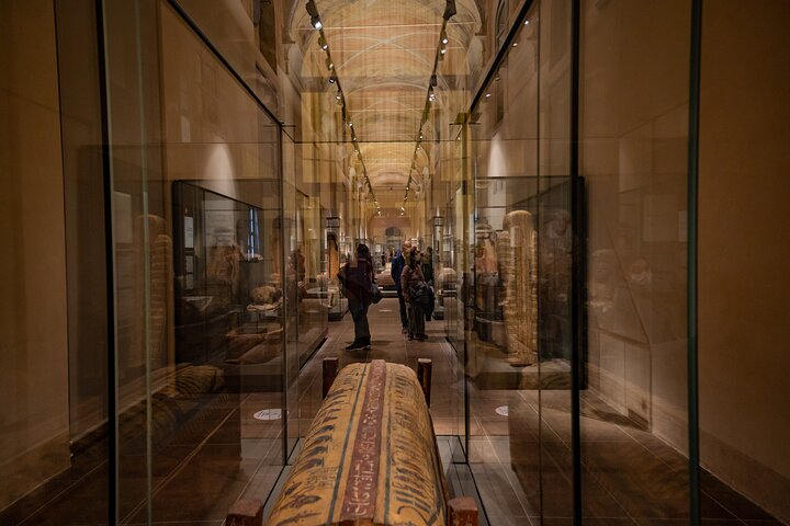 Turin: Egyptiska museet Monolingual Skip-the-line guidad mysterietur, liten grupp