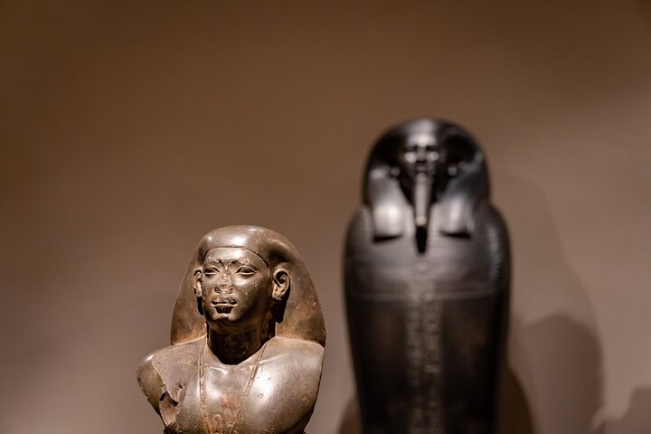 Turin: Egyptiska museet Monolingual Skip-the-line guidad mysterietur, liten grupp